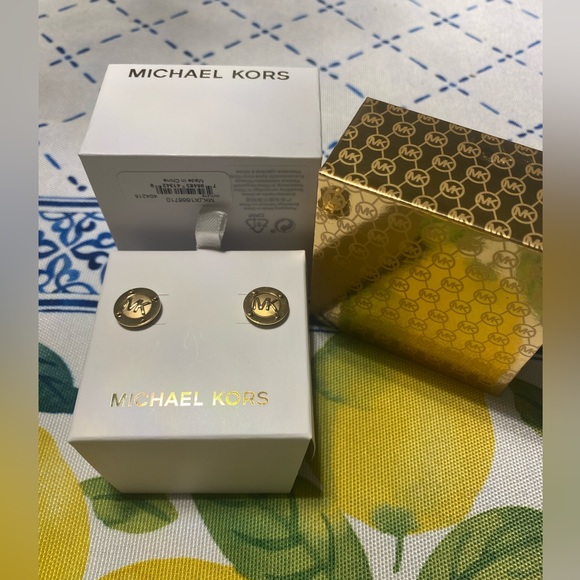 Michael Kors Jewelry - Brand New Never Worn Michael Kors Earrings